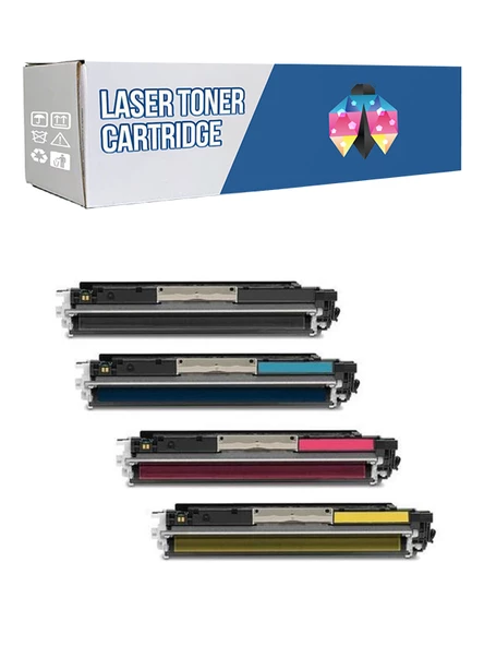 Safir Toner Hp 126A-CE310A LaserJet Pro M275 - M275nw CMYK 1 Set Muadil Toner ürün görseli 1