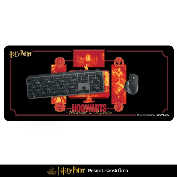 Harry Potter Hogwarts Mousepad XXL - Resim 2