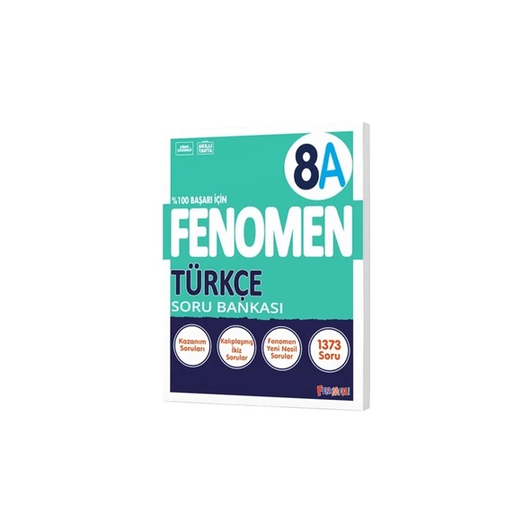 Fenomen Kitap 8. Sınıf Türkçe A Soru Bankası ürün görseli 1
