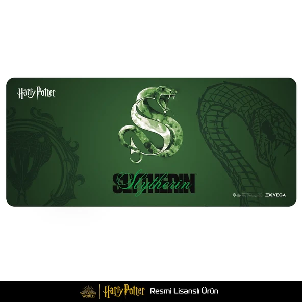 Harry Potter Slytherin Mousepad XXL - Resim 3