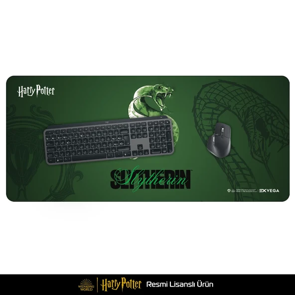 Harry Potter Slytherin Mousepad XXL - Resim 2