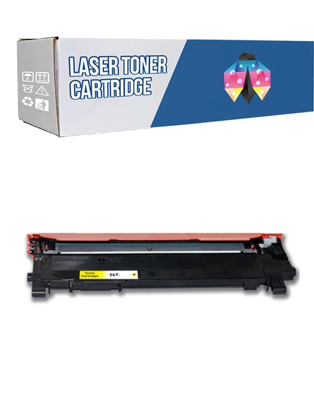 Safir Toner Samsung CLT-Y406S CLX-3305 1.000 Syf Sarı Muadil Toner ürün görseli 1