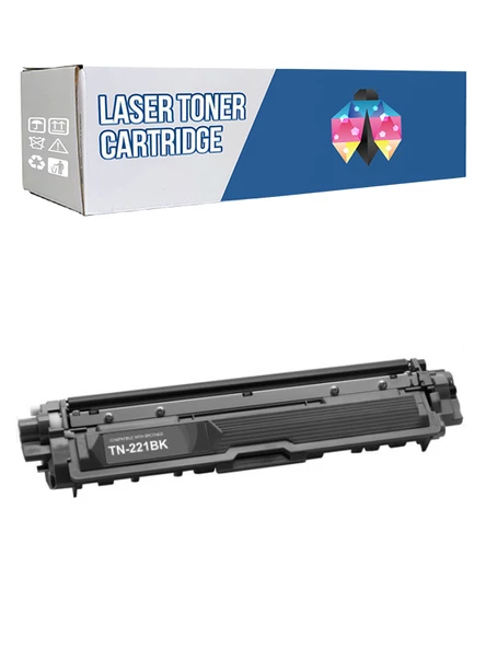 Safir Toner Brother  Tn-221-Tn241-Tn251-Tn261 MFC-9130CW 2.500 Sayfa Siyah  Muadil Toner ürün görseli 1