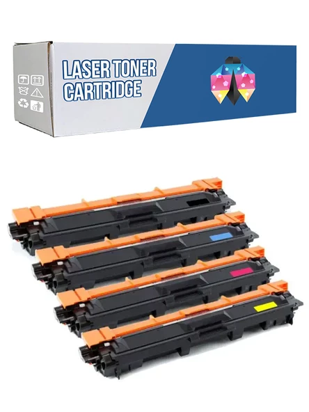 Safir Toner Brother  Tn-221-Tn241-Tn251-Tn261 HL-3170CDW  CMYK 1 Set    Muadil Toner ürün görseli 1