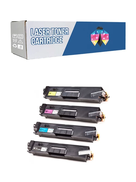Safir Toner Brother TN-340 MFC-9465CDN CMYK 1 Set  Muadil Toner ürün görseli 1