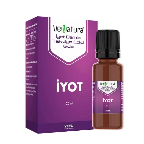 Venatura İyot Damla Takviye Edici Damla 25 Ml ürün görseli 1