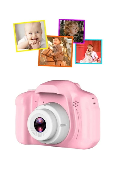 QASUL Çocuk Dijital Fotoğraf Makinası 20 MP Video Kaydedici 2.0 inç Kamera, Müzik ,Oyun, Eğlence ürün görseli 1