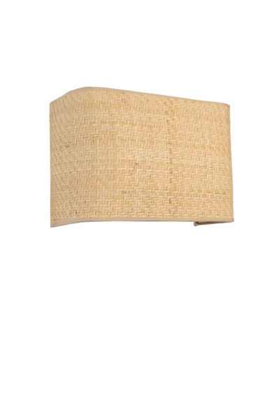 Lumexx HASIR RATTAN ABAJURLU DİKDÖRTGEN APLİK ürün görseli 1
