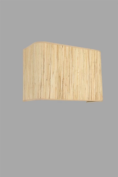Lumexx BAMBU 010 ABAJURLU DİKDÖRTGEN APLİK - Resim 3