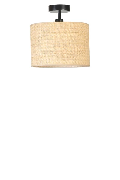 Lumexx HASIR RATTAN ABAJURLU PLAFONYER AVİZE ürün görseli 1