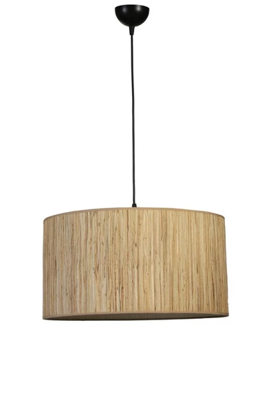 Lumexx BAMBU 010 ABAJURLU TEKLİ SARKIT AVİZE - Resim 2