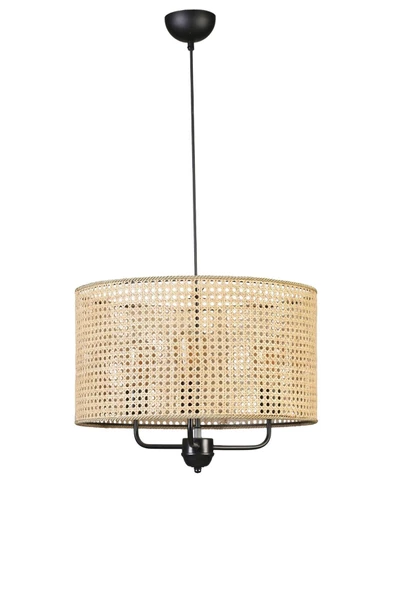 Lumexx BERMUDA 3 LÜ RATTAN AVİZE - Resim 2