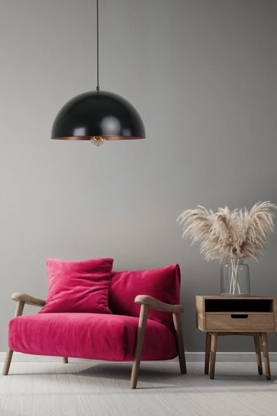 Lumexx BÜYÜK RETRO BAŞLIKLI SİYAH SARKIT ürün görseli 1