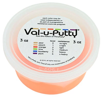Val-u-Putty Egzersiz Macunu - Turuncu (yumuşak) - 3 oz: ürün görseli 1