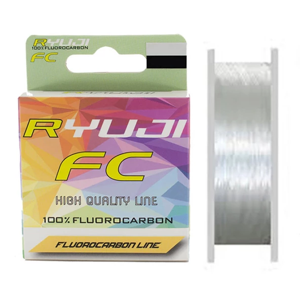 Ryuji %100 Fluorocarbon Olta Misinası  0.45 mm / 10.71 kg / 30 m ürün görseli 1