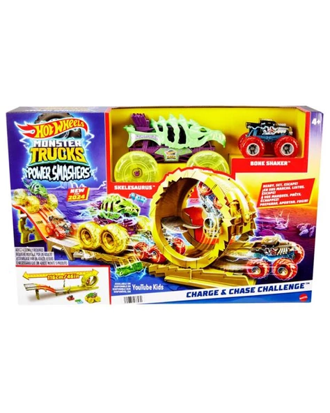 Hot Wheels Monster Trucks Power Smashers Oyun Seti HXT05 ürün görseli 1