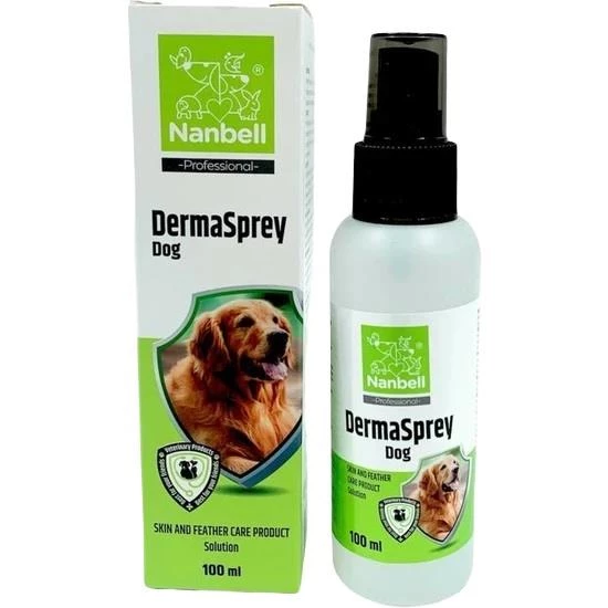 Nanbell Derma Sprey Köpek Cilt Tüy Bakım Sprey 100 Ml ürün görseli 1