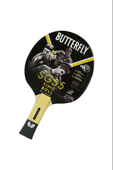 BUTTERFLY Boll Smart Grip Sg55 Ittf Onaylı Masa Tenisi Raketi 85022S ürün görseli 1