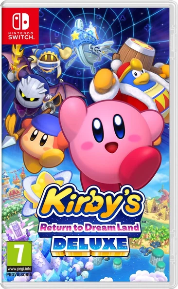 Kirby's Return To Dream Land Deluxe Nintendo Switch Oyun ürün görseli 1