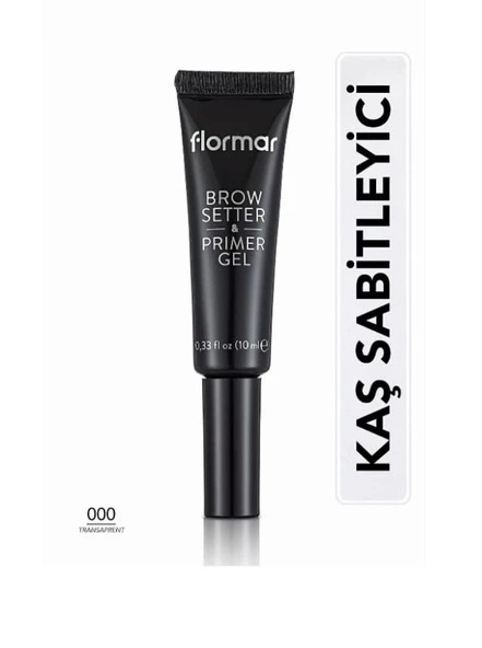 Flormar Brow Setter & Primer Gel Kaş Bazı ve Sabitleyici ürün görseli 1