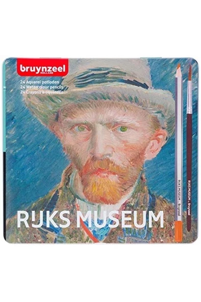 Talens Bruynzeel Van Gogh 24 Lü Watercolour Kalem Metal Kutulu ürün görseli 1