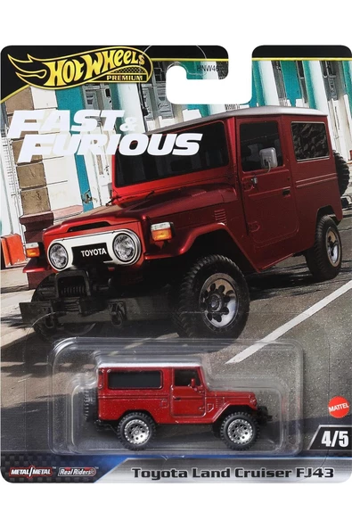 Hot Wheels Fast & Furious Premium Toyata Land Cruiser FJ43 HNW46 HRT96 ürün görseli 1