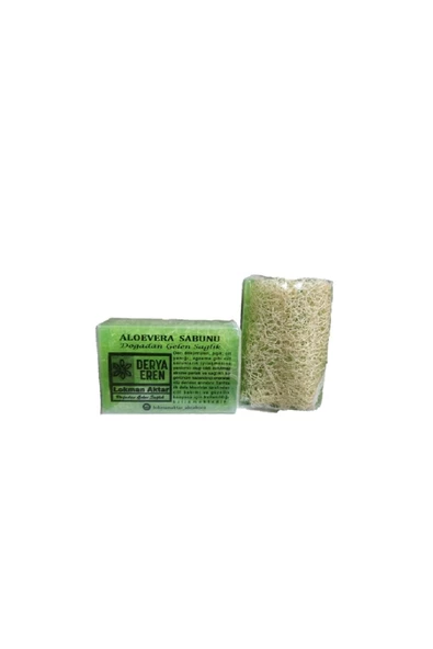 Kabak Lifli Aloevera Sabunu 100-120gr 2adet, Derya Eren ürün görseli 1