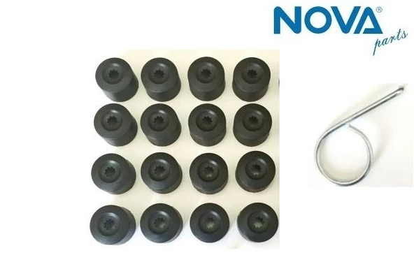 1K0601173A 9B9 Bijon Kapağı Takım ( 16 Adet + 4 Adet Şifreli + Çıkartma Aparatı ) Tüm Modeller ürün görseli 1
