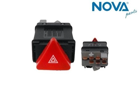 6N0953235B Flaşör Anahtarı ( Üçgen Tip ) - Polo-Polo Classic Transporter T4 ürün görseli 1