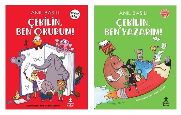 Anıl Basılı Çekilin, Ben Yazarım + Çekilin Ben Okurum (2 Kitap) ürün görseli 1