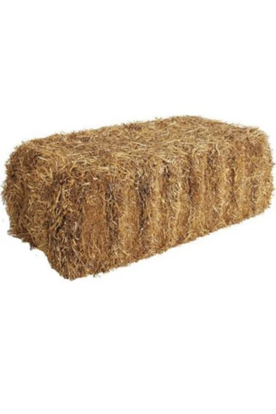 Ekodoğa Saman Balyası Rustic Saman Dekorasyon 1 Adet 20kg ( Teslimat Sorunları Hariç ,iadesi Yoktur ) ürün görseli 1