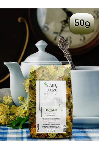 Kurmeysan Ihlamur, Tilia Cordata, Tiliaceae, Linden Tea 50g. ürün görseli 1
