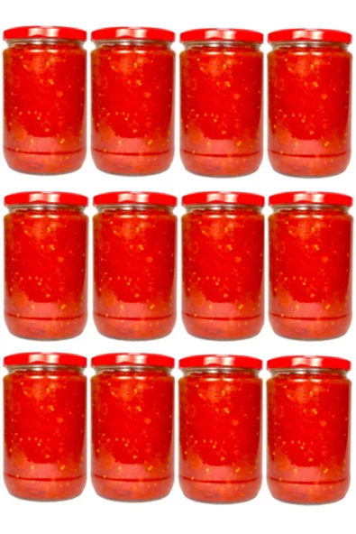 Sarıbahçe Ev Yapımı Domates Menemen Sosu 650 gr 12li Paket ürün görseli 1