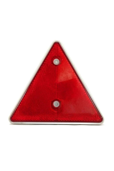 ERAS Üçgen Reflektör Kırmızı 15x14cm Universal ürün görseli 1