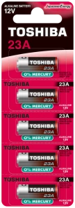 Toshiba 23A Bp Alkalin Pil 5'li ürün görseli 1