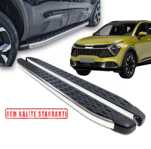 SPORTAGE 2021 2022 2023 2024 ARACA ÖZEL BLACKLİNE YAN BASAMAKLIK ürün görseli 1