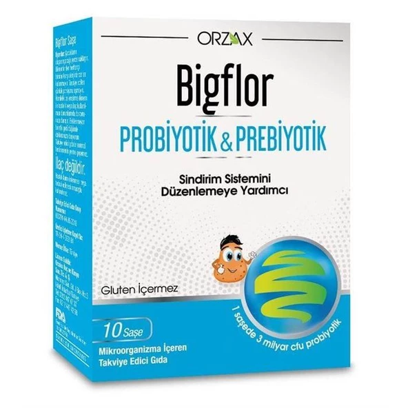 Bigflor Probiyotik 10 Saşe ürün görseli 1