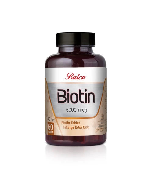 Balen Biotin 300 mg 60 Tablet ürün görseli 1