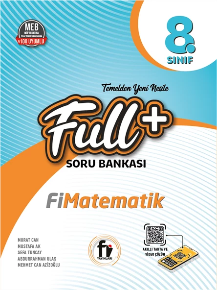 Fi Yayınları 8.Sınıf Matematik Full Soru Bankası ürün görseli 1