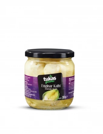 Tukaş Enginar Kalbi 385 gr Cam Konserve ürün görseli 1