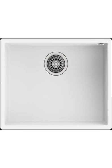 Evye SQUARE 50.40 TG Artic White ürün görseli 1