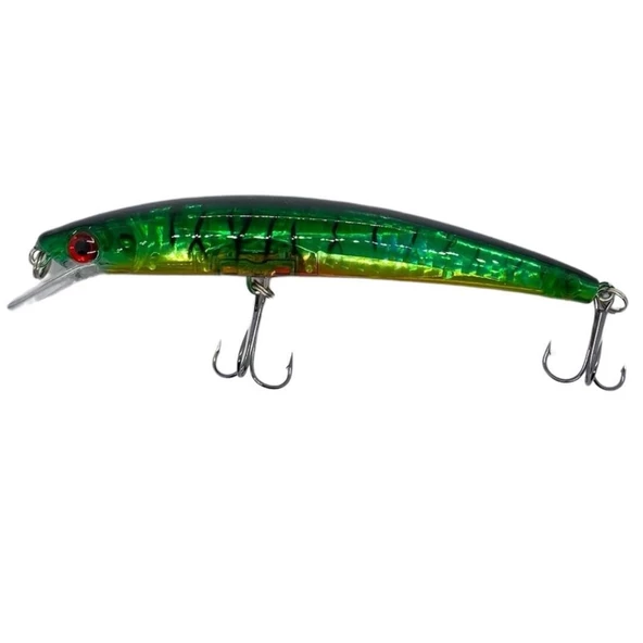 Powerex Crystal Minnow 120 mm. 15,5 gram Rapala 0 - 1,5 m. Floating Suni Yem 6494 ürün görseli 1