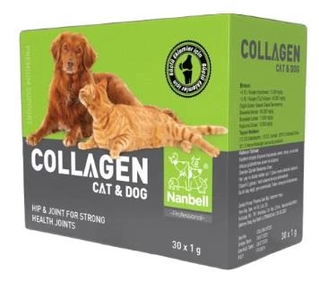 Nanbell Collagen Kedi Köpek Kolojen 1gr*30 Tane ürün görseli 1