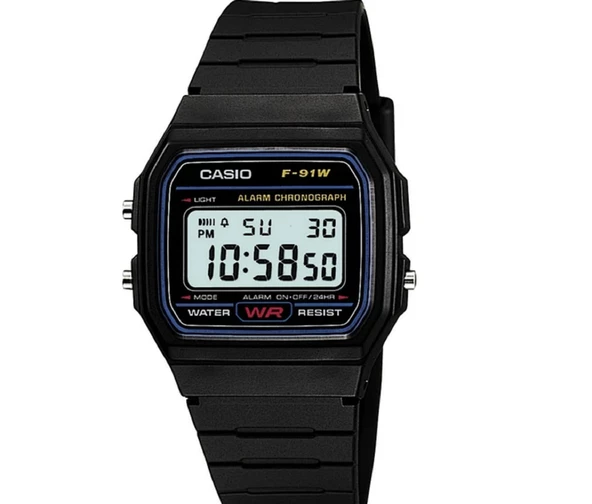Casio F-91W-1DG Digital Erkek Kol Saati-507 ürün görseli 1