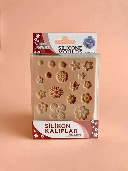 Smarta Silikon Kalıp  - Minik Çiçekler ürün görseli 1