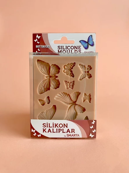 Smarta Silikon Kalıp - Kelebekler ürün görseli 1
