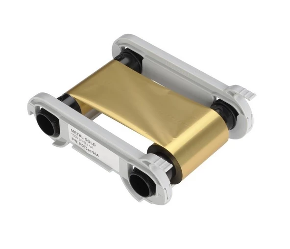 Evolis Primacy Metallic Gold Monochrome Ribon 1000 IMG RCT016NAA ürün görseli 1