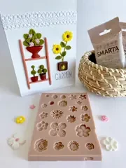 Smarta Silikon Kalıp  - Minik Çiçekler - Resim 2