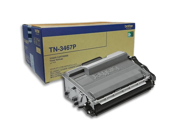 BROTHER TN-3467 Siyah Toner Orjinal (12000 Sayfa) ürün görseli 1