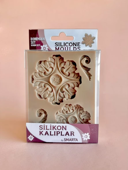 Smarta Silikon Kalıp - Mobilya Süsleme - Bohem ürün görseli 1